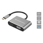 CONCEPTRONIC DONN16G 4 EM 1 USB 3.2 GEN 1 DOCKING STATION HDMI - Conceptronic DONN16G