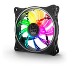 Ventoinha Nox Hummer A-Fan LED ARGB 120mm - Ultra silenciosa - Nox NXHUMMERAFAN