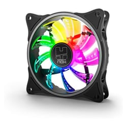 Ventoinha Nox Hummer A-Fan LED ARGB 120mm - Ultra silenciosa - Nox NXHUMMERAFAN