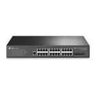 TP-LINK JETSTREAM 24-PORT GIGABIT L2+ MANAGED SWITCH WITH 4 10GE SFP+ SLOTS - TP-Link TL-SG3428X