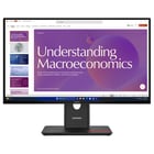 Monitor Lenovo ThinkVision T24D-40, 23,8 polegadas, 1920 x 1080, IPS, 120 Hz, base de ligação USB-C de 96 W - Lenovo 64B9GAT1EU