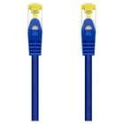 Cabo de rede Aisens Patch Cord RJ45 LSZH Cat.7 600 MHz S/FTP PIMF AWG26 - 2,0M - Cor Azul - Aisens A146-0479