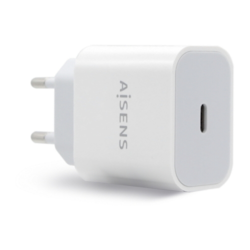 Carregador USB-C para Smartphone Aisens USB-C PD3.0 1x USB-C 20W - Aisens 178001