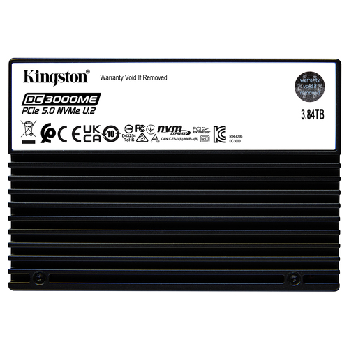 KINGSTON SSD 3.84TB DC3000ME U.2 PCIE 5.0 NVME TCG OPAL ENTERPRISE - Kingston SEDC3000ME/3T8