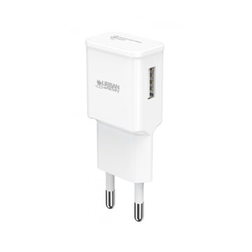 UF CHARGER USB QC3.0 (EU) 3A WHITE - Urban Factory WCD21UF