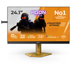 AOC Monitor VA de 24,1", FHD, 0,5 ms, 610 Hz, HDMI, DP, USB, com CS24A (Counter-Strike 2) - AOC CS24A