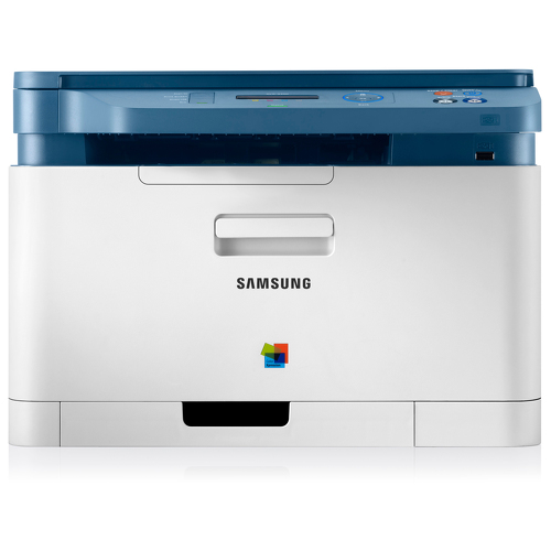 Samsung CLX-3300, Laser, Impressão a cores, 4800 x 4800 DPI, Cópia a cores, A4, Azul, Branco - Samsung CLX3300