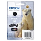 Tinteiro EPSON 26 Preto + Alarme RF - Expression Premium XP-5xx/6xx/7xx/8xx - Epson C13T26014022