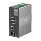 TP-LINK OMADA WITCH INDUSTRIAL 6 PORTAS GIGABIT -1POE++ E 3 POE+ - TP-Link IES206GPP