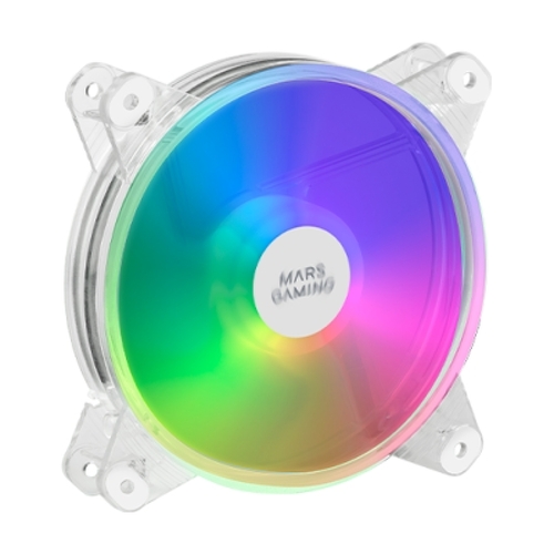 Ventoinha Mars Gaming 120mm - Iluminação RGB - Velocidade Máx. 1100rpm - Mars Gaming MFD