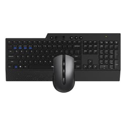 Kit Teclado + Rato RAPOO 8200T Multi-mode Wireless Desktop Combo Set Black - Rapoo 00192494