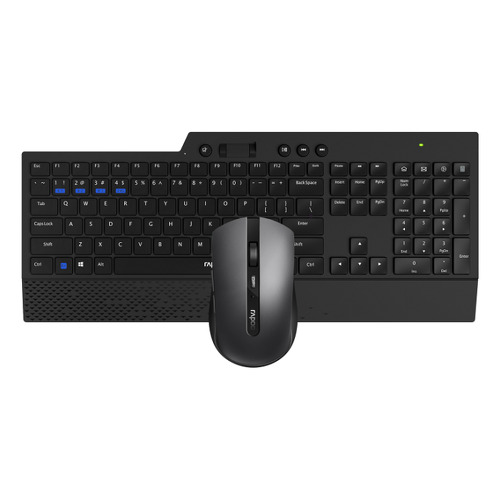 Kit Teclado + Rato RAPOO 8200T Multi-mode Wireless Desktop Combo Set Black - Rapoo 00192494
