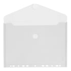 Bolsa Envelope A4 Fecho Velcro Plástico c/Furos Transparente - Outras 1003872