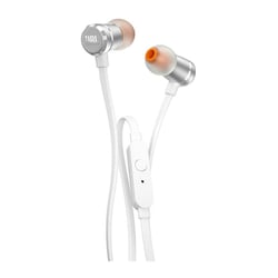 JBL EARPHONES TUNE T290 3.5" ALUMINIO C/ BOLSA TRANSPORTE SILVER - JBL T290SIL