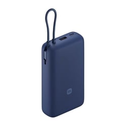 Bateria externa Xiaomi/Power Bank 20000 mAh com - Carregamento rápido 33W - Cabo de carregamento incorporado - Portas 1x USB-A, 1x USB-C - Cor azul escuro - Xiaomi 298992