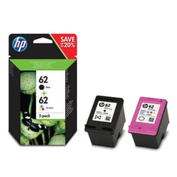 Pack Tinteiros 62 Preto/Cor N9J71AE - N9J71AE