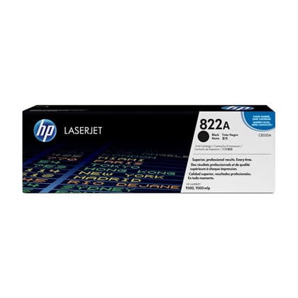 HP 822A Black Original LaserJet Cartridge toner 1 unidade(s) Preto - C8550A