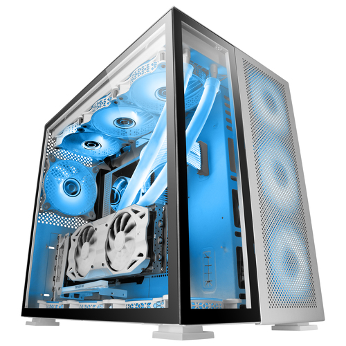 Caixa MARS GAMING MC-NOVA XXL PREMIUM CUSTOM ALUMINUM E-ATX , FRONT COOLING + 90º GLASS, USB-C,BLACK - Mars Gaming MCNOVA