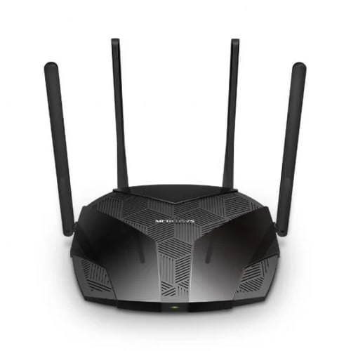 Router WiFi Mercusys 6 Dual Band AX3000 - 4 Portas 10/100/1000Mbps - 4 Antenas 5dBi - OFDMA, MU-MIMO - Mercusys 233737