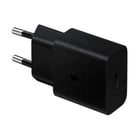 SAMSUNG ADAPTADOR CORRENTE S/ CABO TAPE C 15W PRETO - Samsung EP-T1510NBEGEU