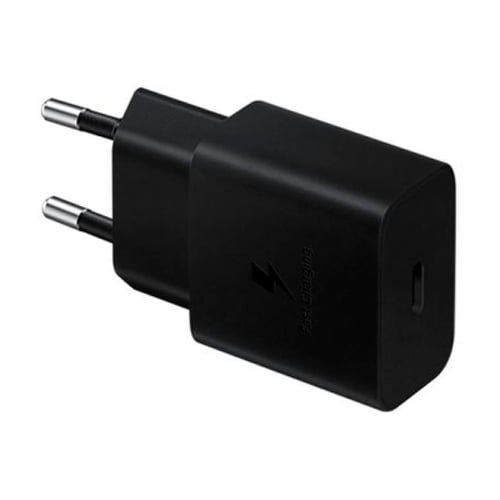 SAMSUNG ADAPTADOR CORRENTE S/ CABO TAPE C 15W PRETO - Samsung EP-T1510NBEGEU