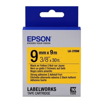 EPSON FITA LK-3YBW BLK/YELL 9/9 - Epson C53S653005