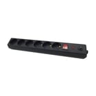 Elbat Power Strip - 6 tomadas Schuko - Interruptor liga/desliga - Proteção contra sobrecarga - Cabo de 1,50m - Elbat EB0146