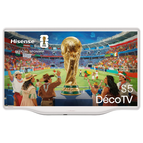 HISENSE QLED DECO TV 32" FHD HDR10 SMART TV VIDAA AIRPLAY 2 32S5Q - Hisense 32S5Q