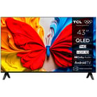 TCL QLED TV 43" FHD HDR10 GOOGLE TV 43SK5 - TCL 43S5K