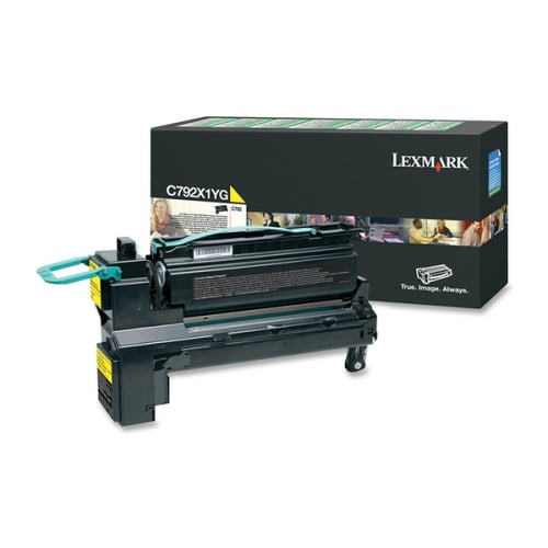 LEXMARK TONER AMARELO C792 COM RETORNO 20K - Lexmark C792X1YG