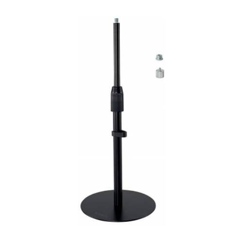 Suporte de secretária telescópico Kensington A1010 para microfones de videoconferência, câmaras Web e sistemas de iluminação - Extensível de 305 a 483 mm - Gestão de cabos - Base antiderrapante - Configuração profissional - Kensington K87651WWW