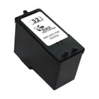 Cartucho de tinta genérico preto Lexmark 32 - substitui 18CX032E - Lexmark LXI-32