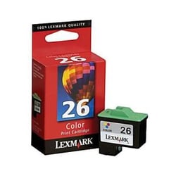 Lexmark #26 Color Print Cartridge tinteiro Original Ciano, Magenta, Amarelo - Lexmark 10N0026