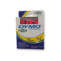 Fita Gravacao Dymo 19mmX10m Vermelha (61912) - Dymo 12761912