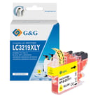 G&G Brother LC3219XL Amarelo Cartucho de Tinta Compatível, 17 ml - Tinteiro Compatível LC3219XLY