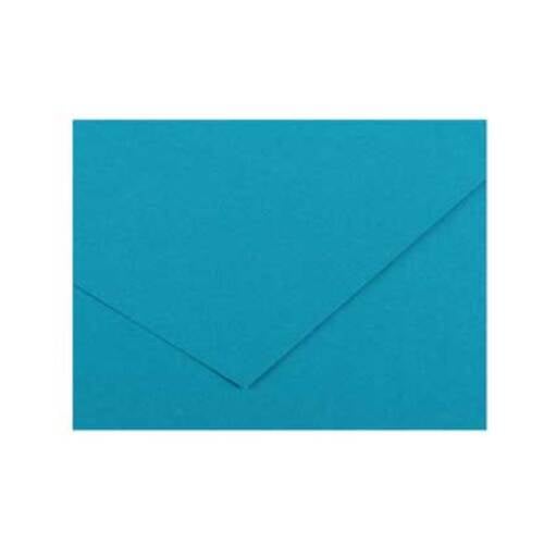 Cartolina 50x65cm Azul Maldivas 185g 1 Folha Canson - Canson 17240233