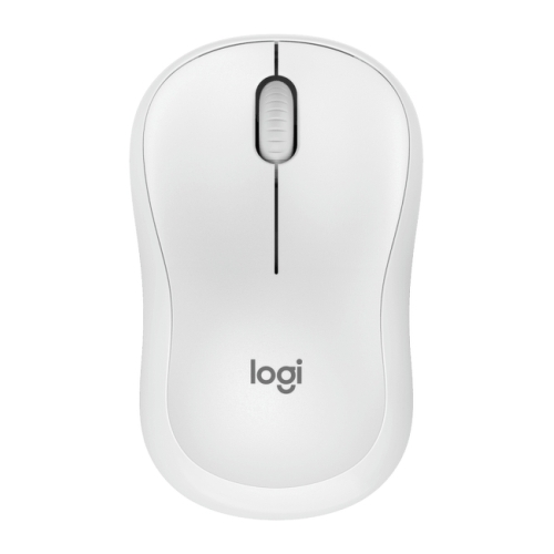 Mouse Bluetooth silencioso Logitech M240 - 3 botões - Uso ambidestro - Branco-sujo - Logitech 910-007120