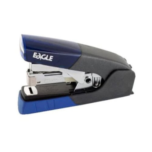 Agrafador 24/6 30 Folhas Flat-Clinch Eagle Azul - Eagle 505EAS5160B