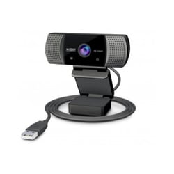 Webcam Urban Factory Webee USB 2MP - Full HD 1080P - Foco automático - Microfone integrado - Capa de privacidade - Preta - Urban Factory WHD20UF-V2