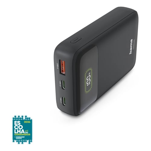 Hama Carregador portátil de 10 000 mAh PowerPack PD 10 W20 - Hama HAM201779