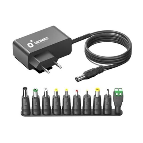 Carregador de parede universal automático Cromad 24 W - 11 conectores diferentes - Cromad CR1205