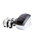 Brother QL-710WSP, DK, Acionamento térmico direto , 300 x 300 DPI, 150 mm/seg, Sem fios, Preto, Branco - Brother QL710WSP