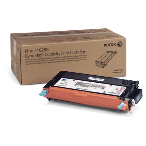 Xerox Cartucho de toner ciano de alta capacidade (5.900 páginas) - Xerox 106R01392