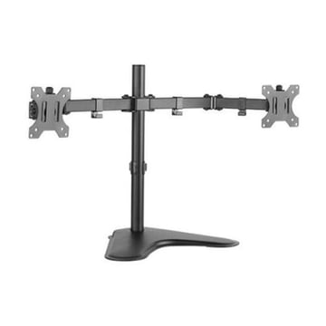 Suporte de mesa Cromad com braços articulados para 2 monitores 13"-32" - Giratório e inclinado - Gestão de cabos - VESA 100x100mm - Cromad CR0907