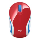 Logitech M187 1000dpi USB fios Keyboard without fios - 3 botões - Utilização ambidestra - Vermelho - Logitech 910-002732