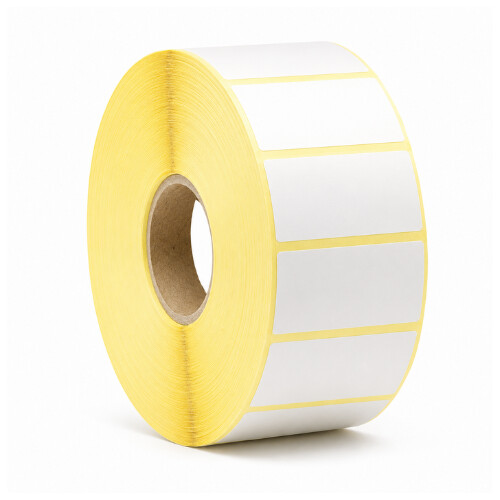 RDS05E1 Caixa de 12 rolos de etiquetas térmicas protegidas pré-cortadas de 51 x 26mm. Cada rolo contém 2.650 etiquetas - Brother LDP1M026051127I