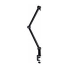 Braço articulado Kensington A1020 para microfones, câmaras Web e sistemas de iluminação - Suporte versátil para acessórios de videoconferência - Extensões horizontais e verticais amplas - Preto - Kensington K87652WWW - Kensington K87652WWW