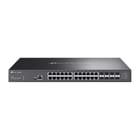 TP-Link Switch gerido Omada de 24 portas 10GBASE-T L2+ com 8 ranhuras SFP+ de 10GE - TP-Link SX3832
