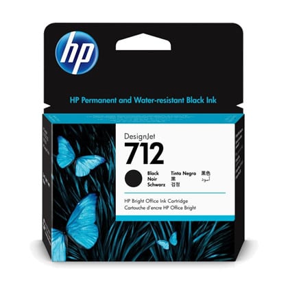 Tinteiro preto original HP 712XL - 3ED71A - HP 3ED71A