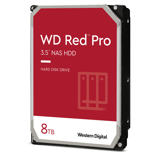 Disco 3.5 8TB WD Red Pro 256Mb SATA 6Gb/s 7200rpm - Western Digital WD8005FFBX